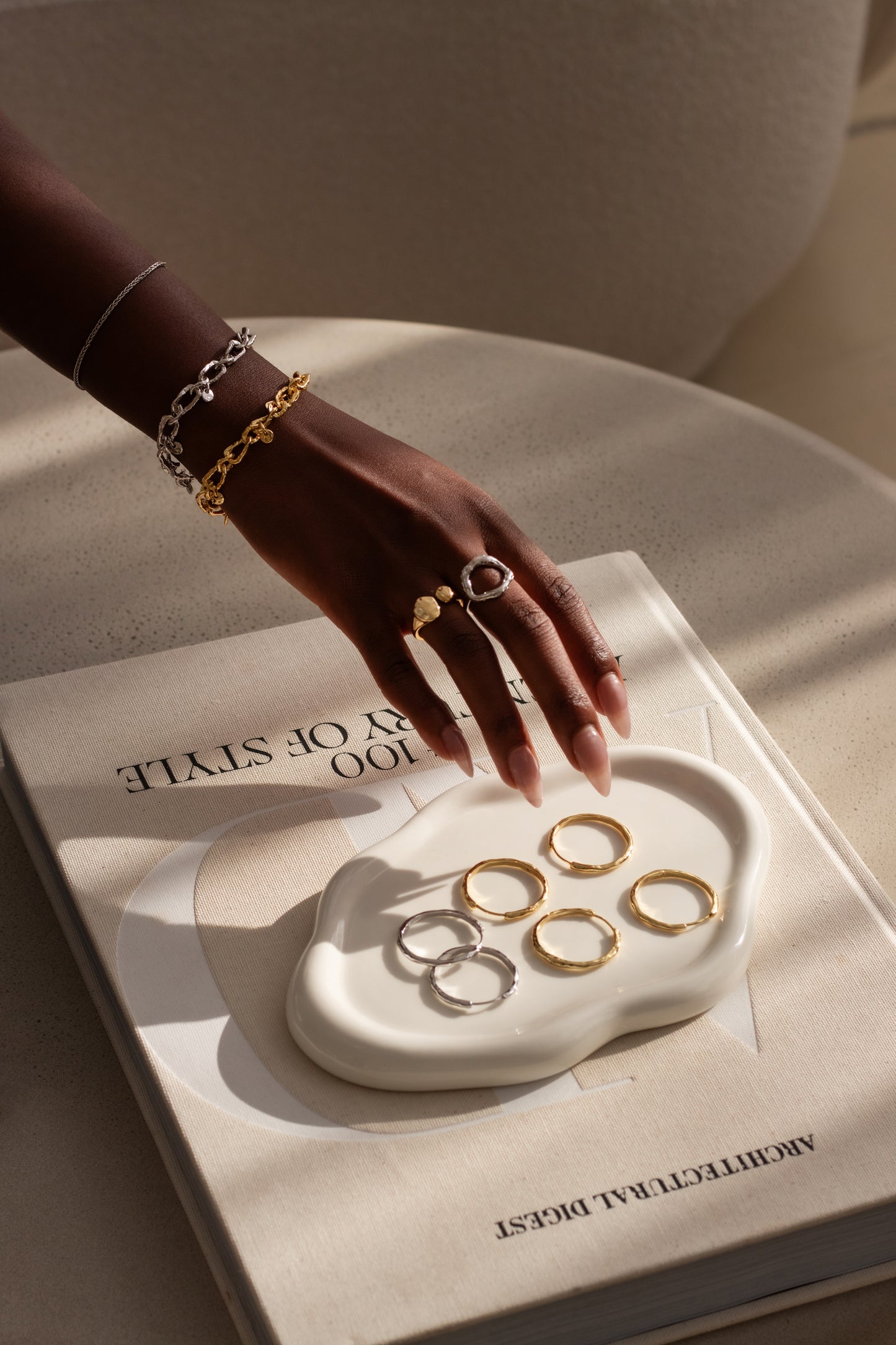 Shakira paperclip bracelet